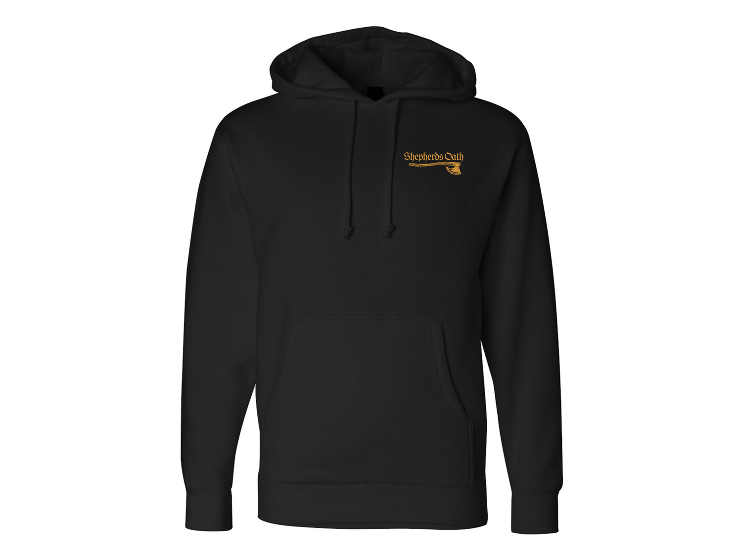 Axe and Fire Mens Hoodie